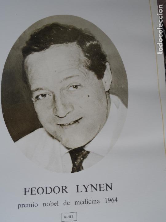 Coleccionismo: FEODOR LYNEN PREMIO NOBEL MEDICINA 1964  ANVERSO FOTO REVERSO BIOGRAFIA