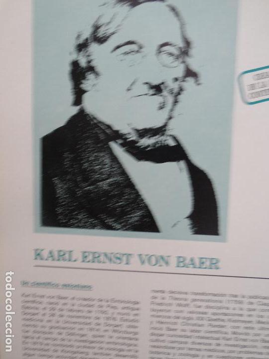 Coleccionismo: KARL ERNST VON BAER  LAMINA  CREADORES DE LA MEDICINA CONTEMPORANEA-