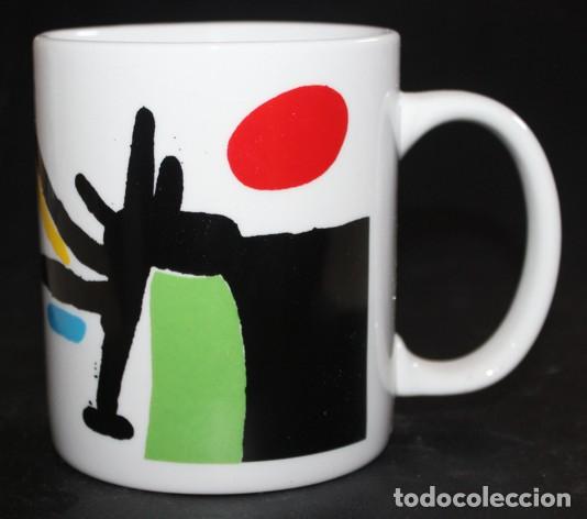 Coleccionismo: Taza mug porcelana - MIR&Oacute; (Tapis de Tarragona, 1972)