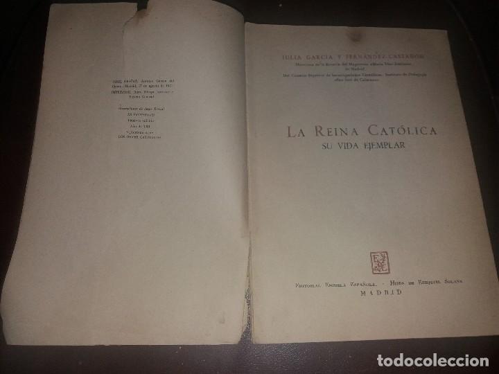 Coleccionismo: Libro revista LA REINA CAT&Oacute;LICA SU VIDA EJEMPLAR a&ntilde;o 1951