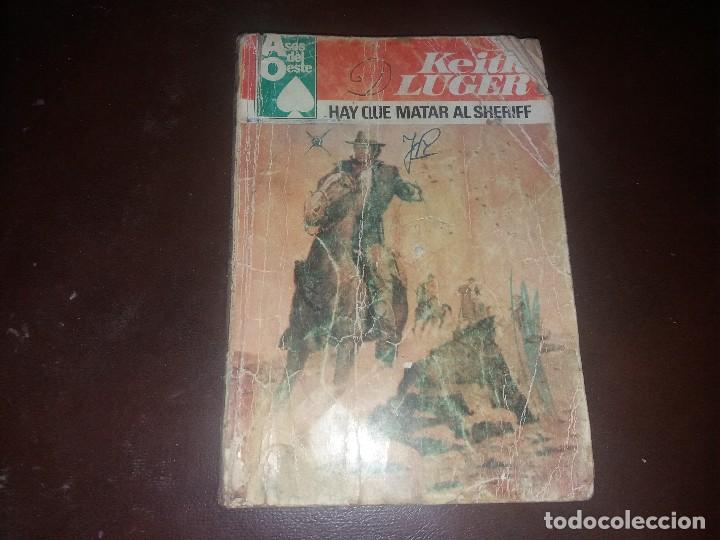 Coleccionismo: Antigua revista libro NOVELA HAY QUE MATAR AL SHERIFF PISTOLERO HOMBRES del OESTE