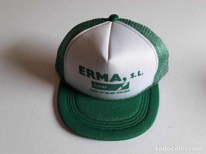 Coleccionismo: gorra de publicidad ERMA SL - Foto 1