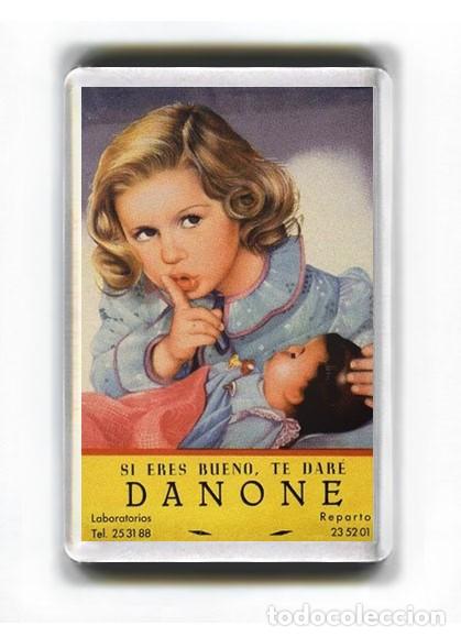 Coleccionismo: IMAN ACRILICO NEVERA - PUBLICIDAD DANONE
