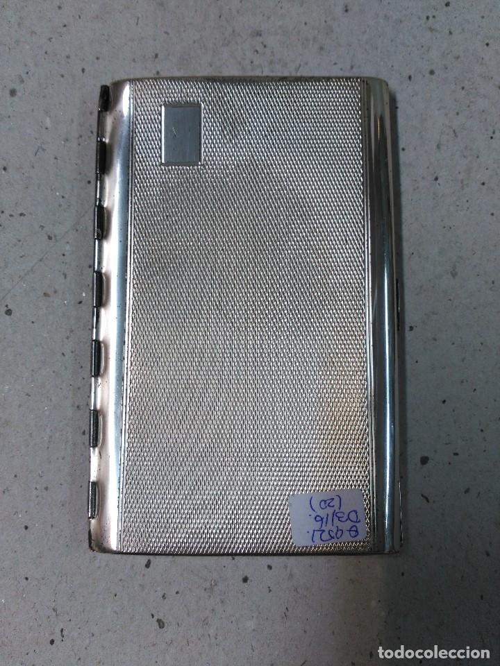 Coleccionismo: PITILLERA EN METAL CON FUNDA ORIGINAL - Foto 3
