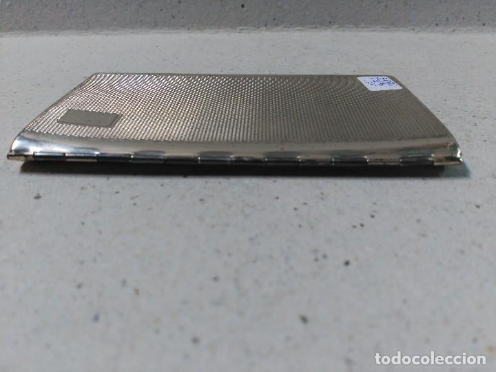 Coleccionismo: PITILLERA EN METAL CON FUNDA ORIGINAL - Foto 5