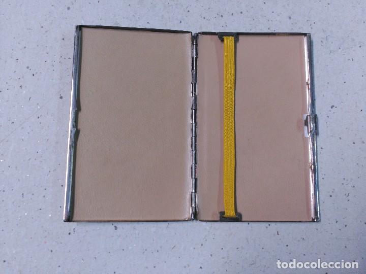 Coleccionismo: PITILLERA EN METAL CON FUNDA ORIGINAL - Foto 10