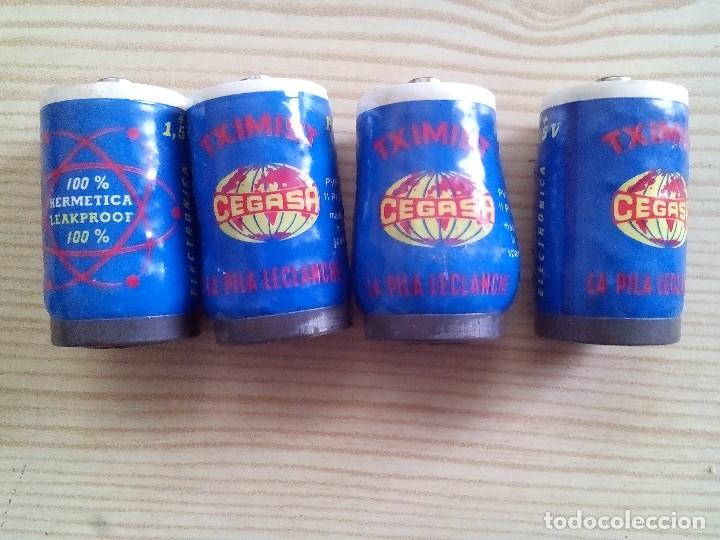 Collecting: Lote 4 Pilas Cegasa Tximist Leclanche