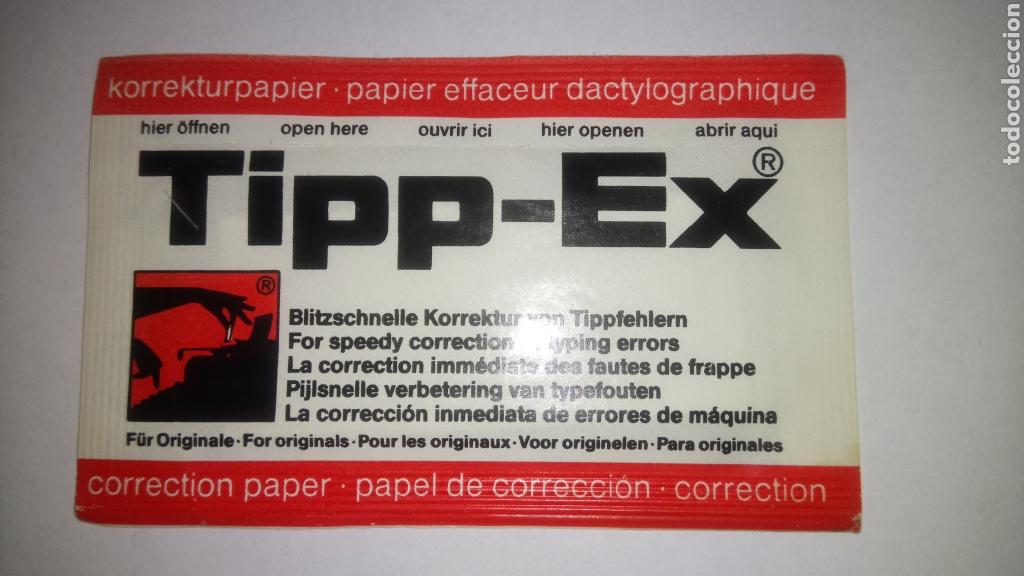 Coleccionismo: SOBRE CERRADO DE TIPP-EX. - Foto 1
