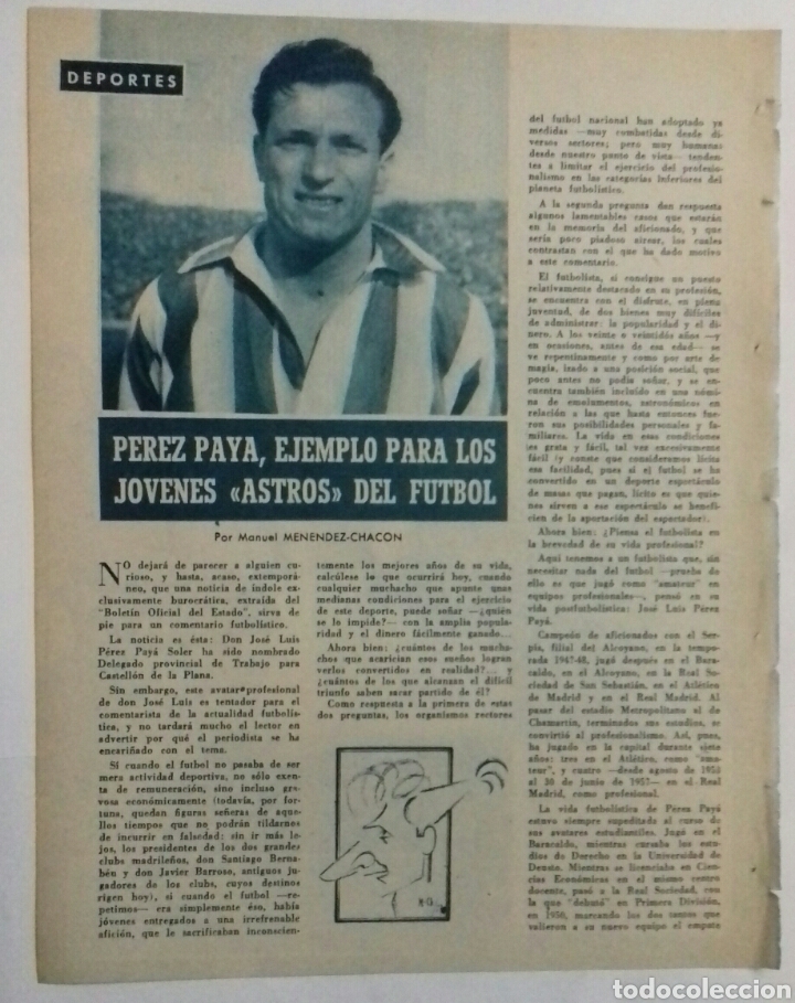 Coleccionismo: Perez Pay&aacute; Soler. 1957