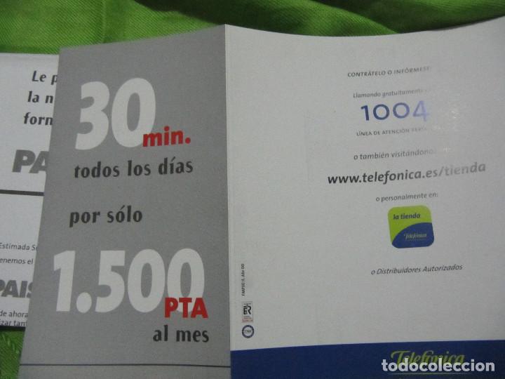 Coleccionismo: -----TELEFONICA PAIS 30---- - Foto 4