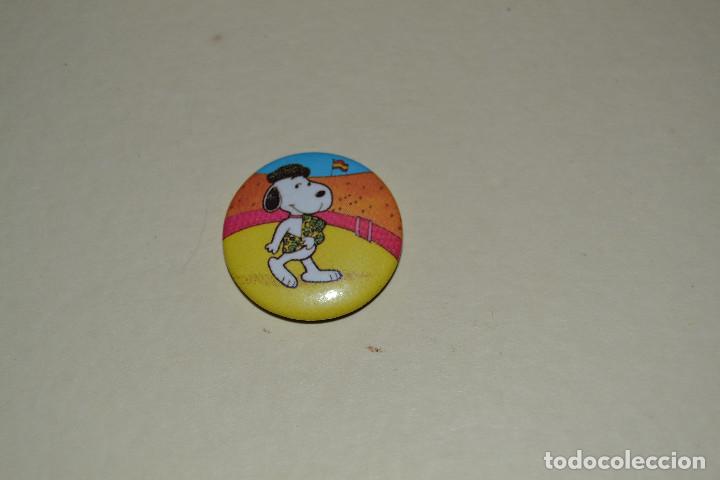 CHAPA DE SNOOPY  TORERO PEQUE&Ntilde;A 