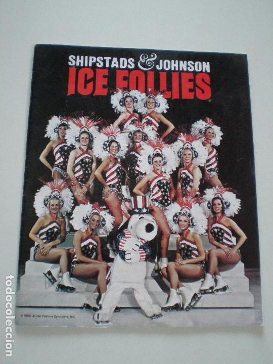 Coleccionismo: SHIPSTADS & JOHNSON ICE FOLLIES - PROGRAMA USA 1973 // PATINAJE ARTISTICO HIELO SNOOPY JANET LYNN