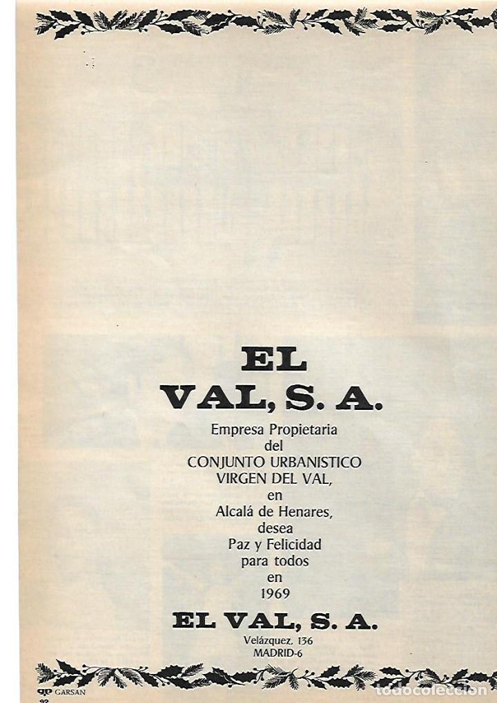 Coleccionismo: A&Ntilde;O 1968 RECORTE PRENSA PUBLICIDAD EL VAL CONUNTO URBANISTICO VIRGEN DEL VAL ALCALA DE HENARES