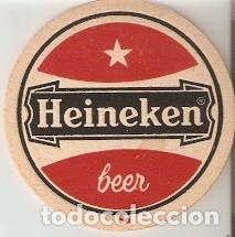 Coleccionismo: Posavasos Heineken. Beer. doble impresi&oacute;n. ref. 12-587