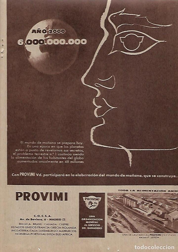 Sammelleidenschaft Papier: A&Ntilde;O 1962 RECORTE PRENSA PUBLICIDAD CONSTRUCCION PROVIMI