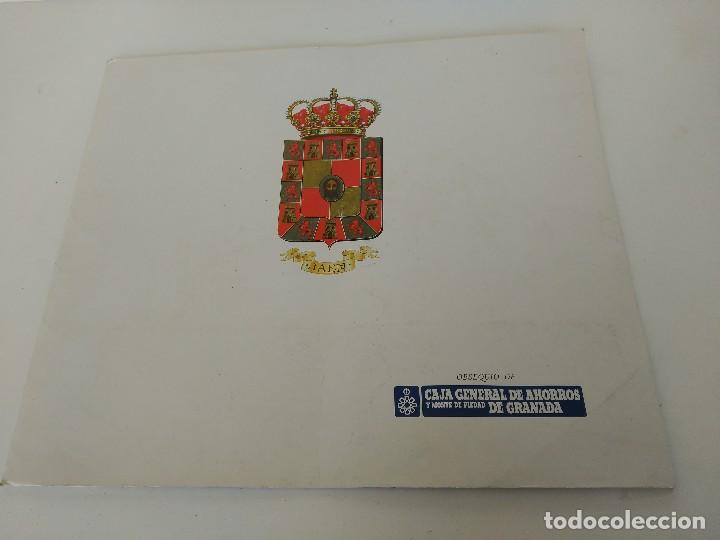Colecionismo: Carpeta con 6 l&aacute;minas de Ja&eacute;n caja Granada
