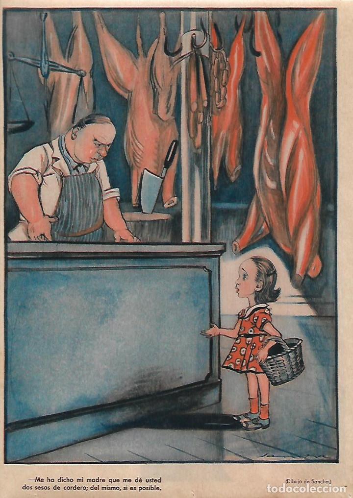 Sammelleidenschaft Papier: A&Ntilde;O 1931 RECORTE PRENSA DIBUJO SANCHO ILUSTRACION