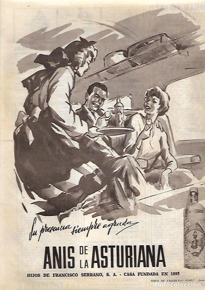 Collecting paper: A&Ntilde;O 1963 RECORTE PRENSA PUBLICIDAD ANIS DE LA ASTURIANA BEBIDAS HIJOS FRANCISCO SERRANO