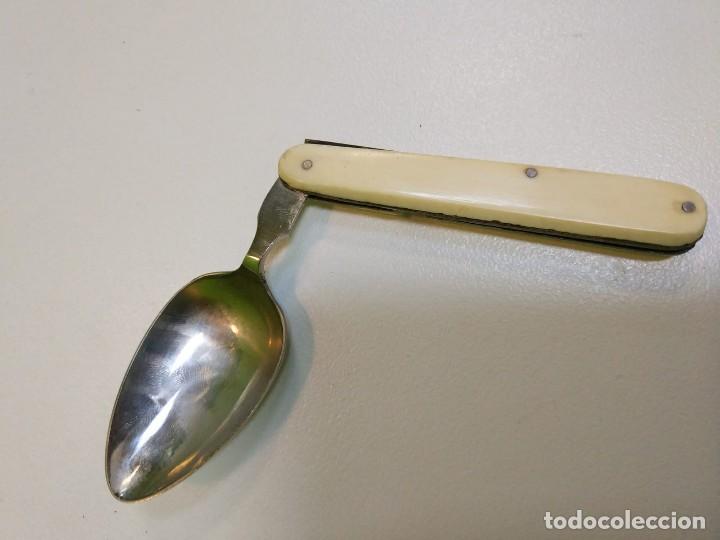 Coleccionismo: Estuche de picnic antiguo - Foto 6