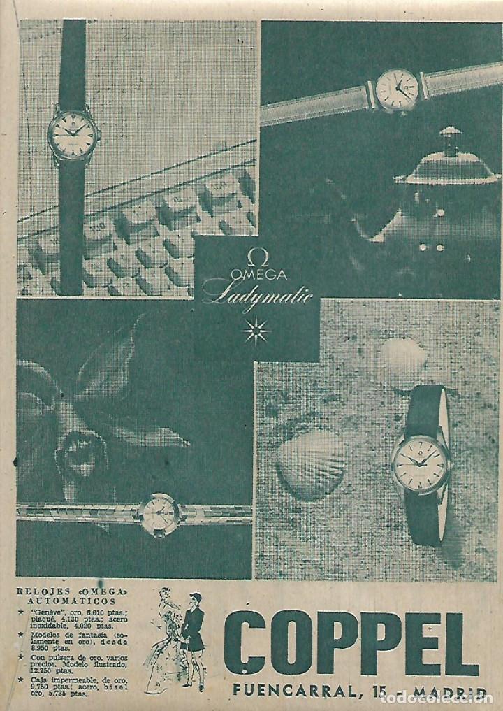 año 1960 recorte prensa publicidad reloj reloje - Buy Antique sheets of  paper, programs and other documents on todocoleccion