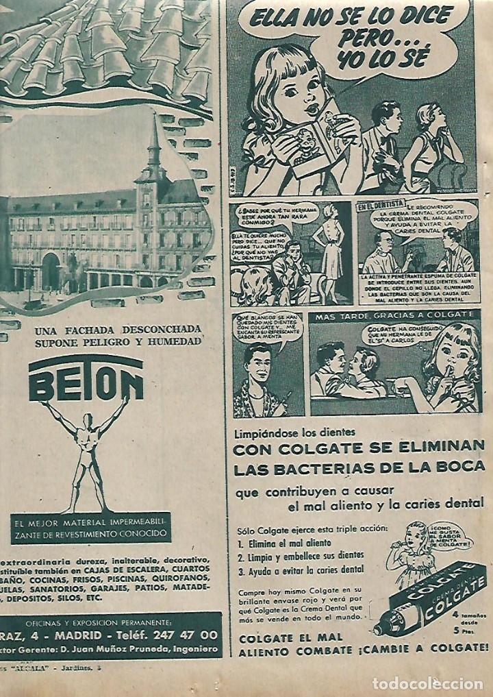 Colecionismo: A&Ntilde;O 1962 RECORTE PRENSA PUBLICIDAD COLGATE DENTIFRICO