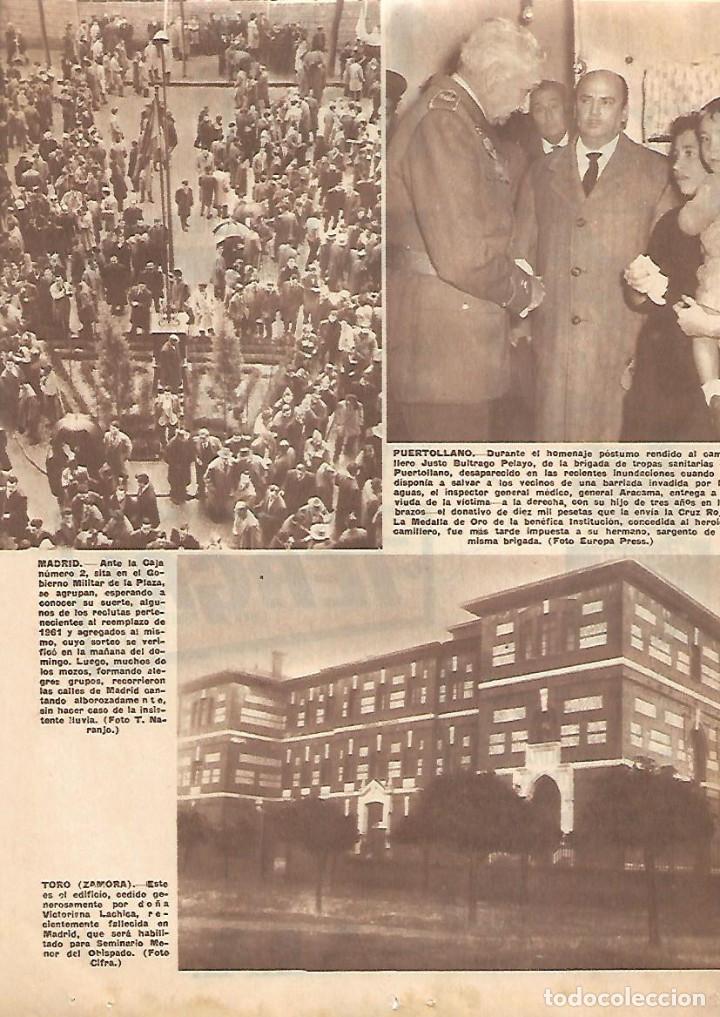 Colecionismo: A&Ntilde;O 1962 RECORTE PRENSA TORO ZAMORA SEMINARIO MENOR OBISPADO DONACION VICTORIANA LACHICA