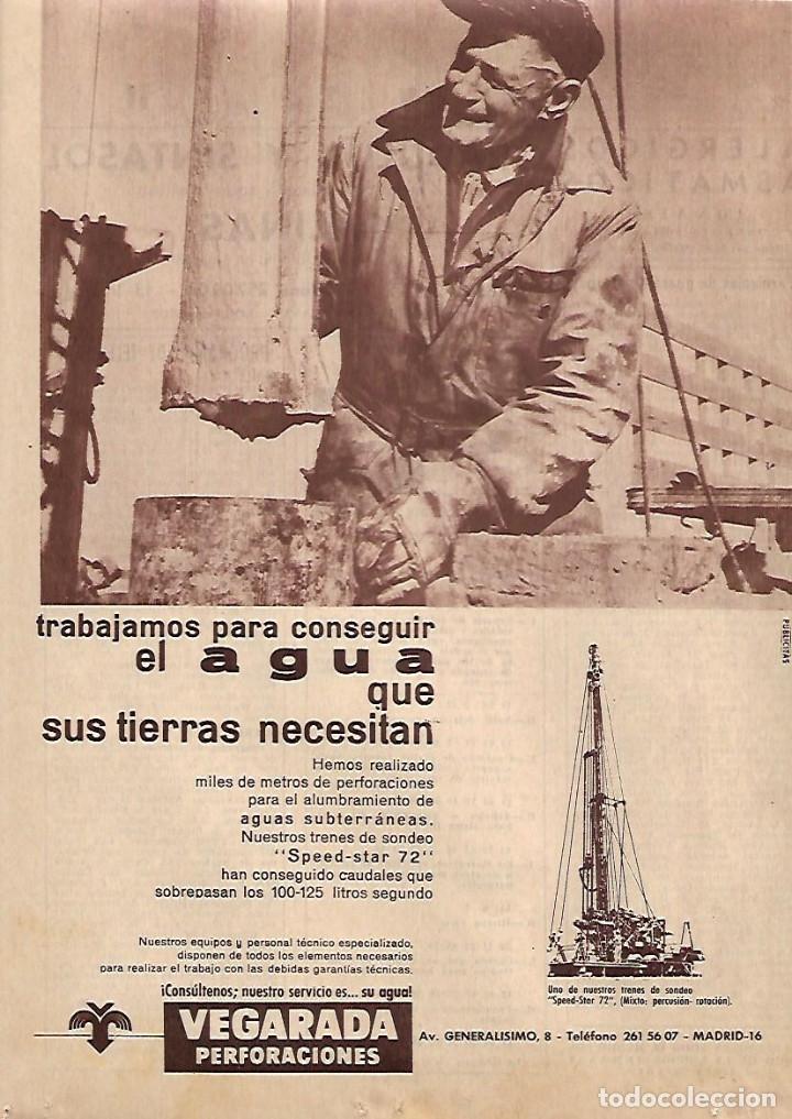 Collecting paper: A&Ntilde;O 1963 RECORTE PRENSA PUBLICIDAD VEGARADA PERFORACIONES AGUA