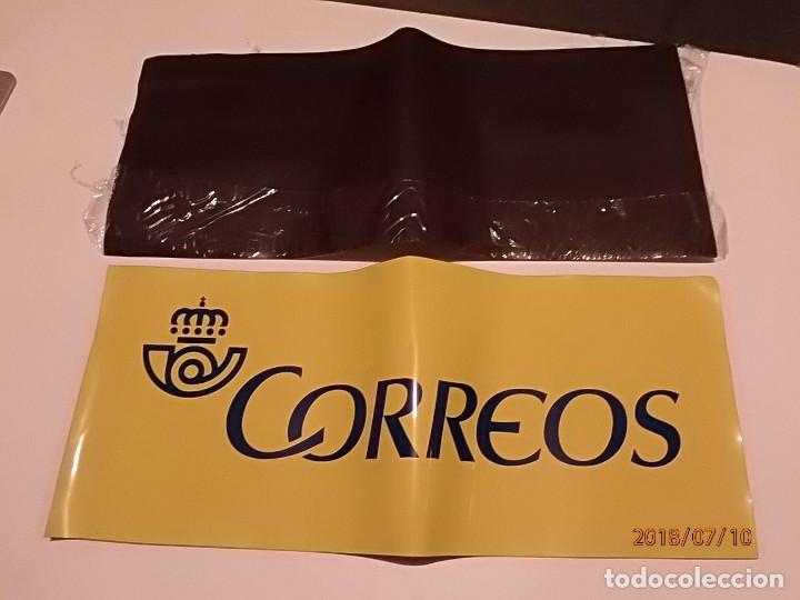 Sammeln: CORREOS - CARTEL IMANTADO PARA COCHE DE CORREOS - NUEVO, SIN USAR.