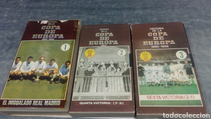 Coleccionismo: Real madrid vhs - Foto 1