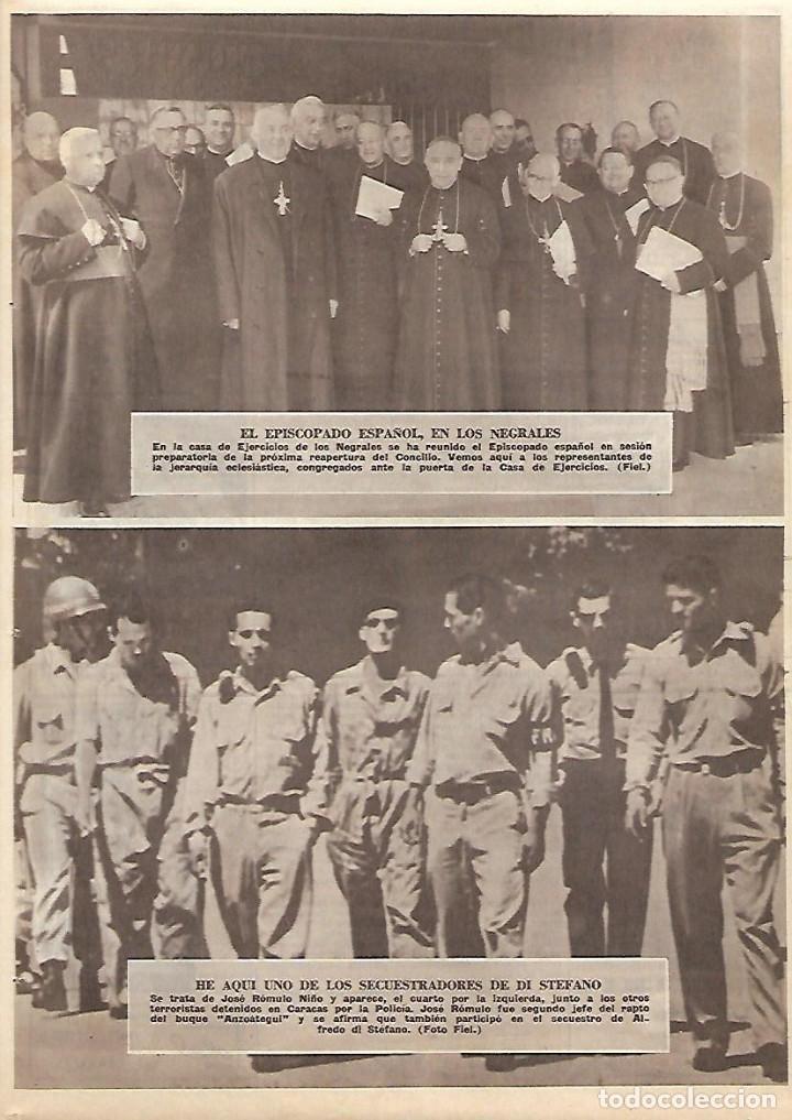 Collectionnisme: A&Ntilde;O 1963 RECORTE PRENSA FOTOGRAFIA DE UNO DE LOS SECUESTRADORES DE DI STEFANO JOSE ROMULO FUTBOL