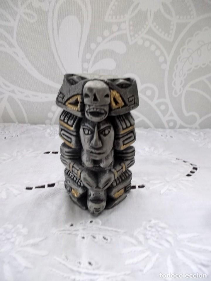 Coleccionismo: IDOLO MAYA CHAC MOOL-MEXICO - Foto 3