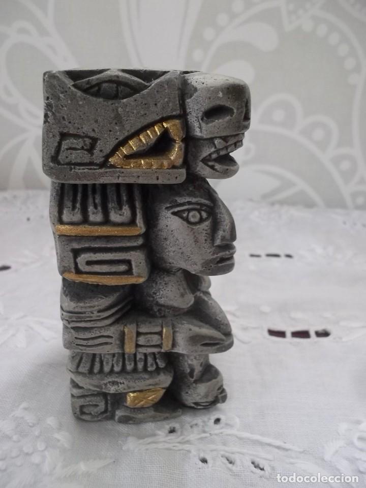 Coleccionismo: IDOLO MAYA CHAC MOOL-MEXICO - Foto 4