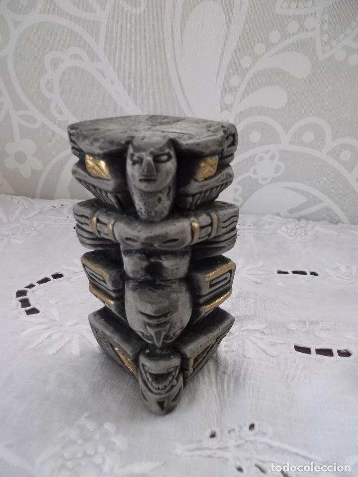 Coleccionismo: IDOLO MAYA CHAC MOOL-MEXICO - Foto 7