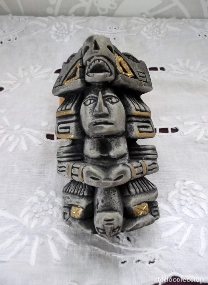 Coleccionismo: IDOLO MAYA CHAC MOOL-MEXICO - Foto 8