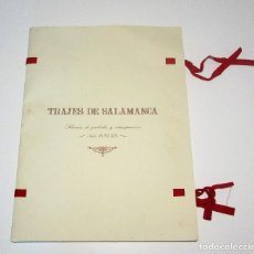 Coleccionismo: 23 LÁMINAS TRAJES DE SALAMANCA GRABADOS ESTAMPACIONES S XVIII-XIX DIPUTACIÓN