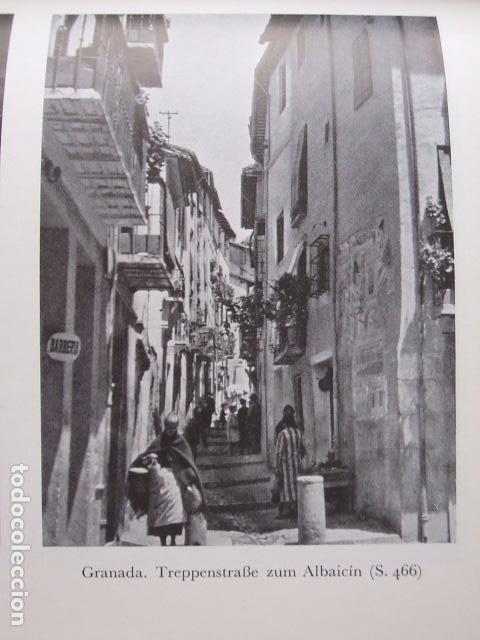 Coleccionismo: GRANADA CALLE DEL ALBAICIN LAMINA HUECOGRABADO A&Ntilde;OS 20