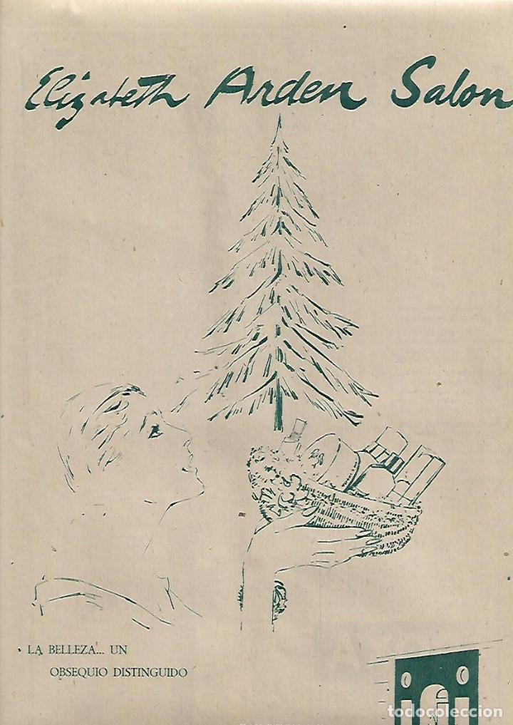 Collezionismo: A&Ntilde;O 1958 RECORTE PRENSA PUBLICIDAD ELIZABETH ARDEN SALON DE BELLEZA