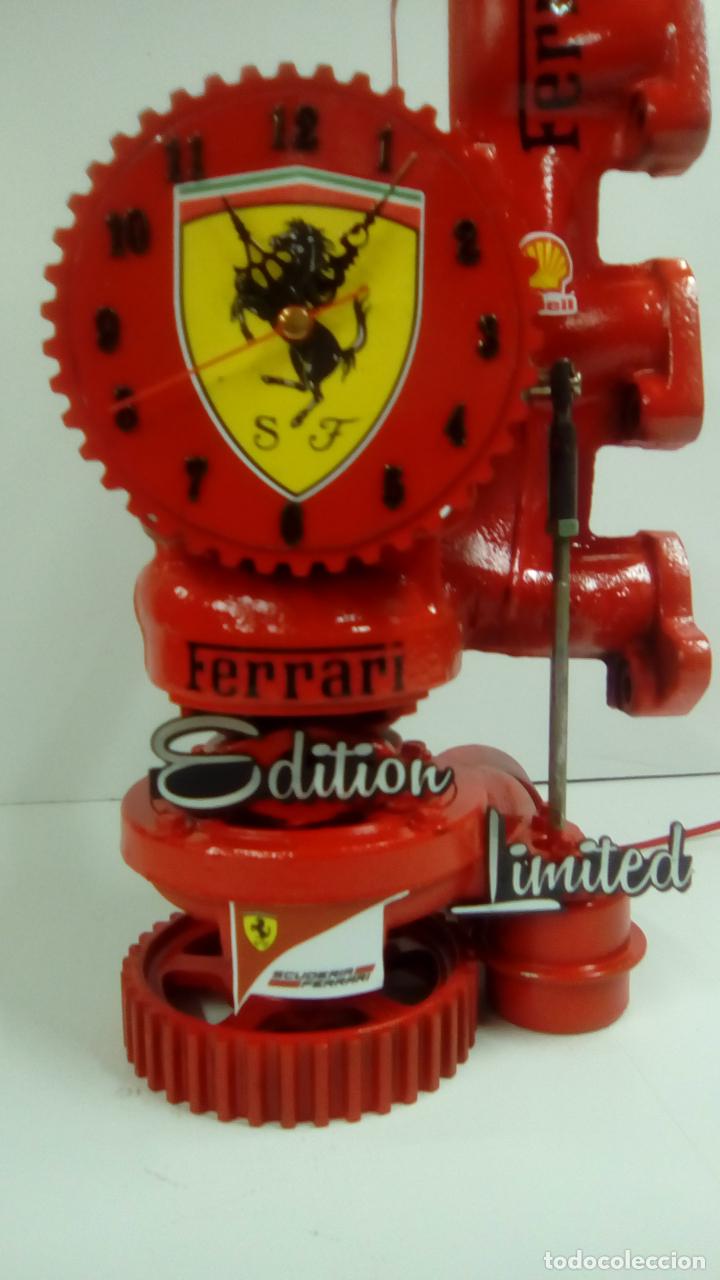 Coleccionismo: RELOJ LAMPARA FERRARI - Foto 2