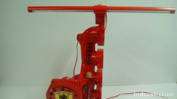 Coleccionismo: RELOJ LAMPARA FERRARI - Foto 3