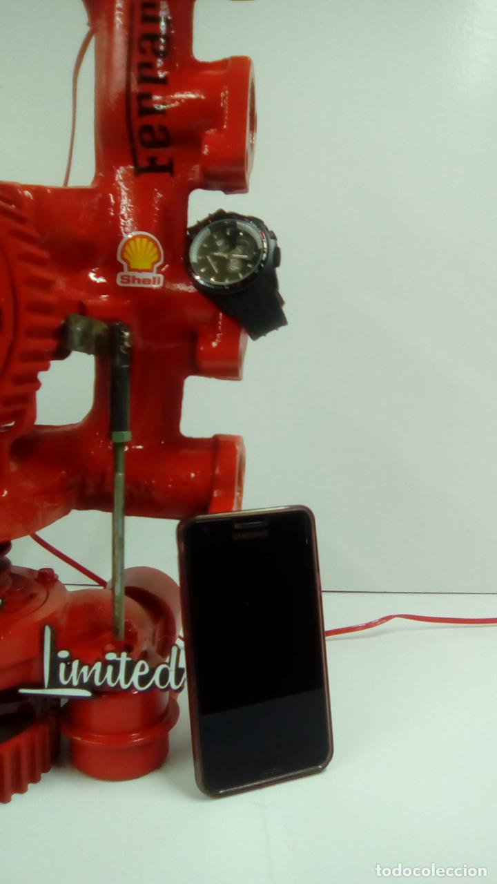 Coleccionismo: RELOJ LAMPARA FERRARI - Foto 6
