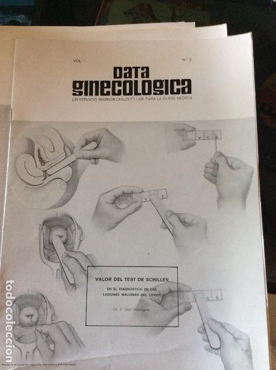 Coleccionismo: LABORATORIO SUBSTANCIA. DATA GINECOLOGICA. - Foto 1
