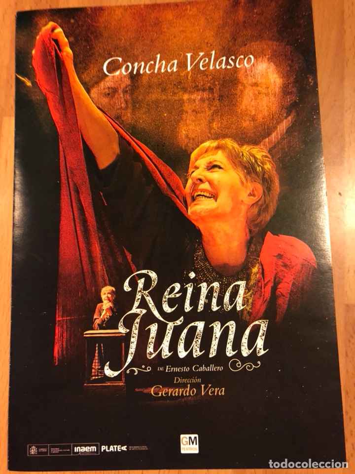 Coleccionismo: Programa concha Velasco reina Juana .gerardo vera - Foto 1