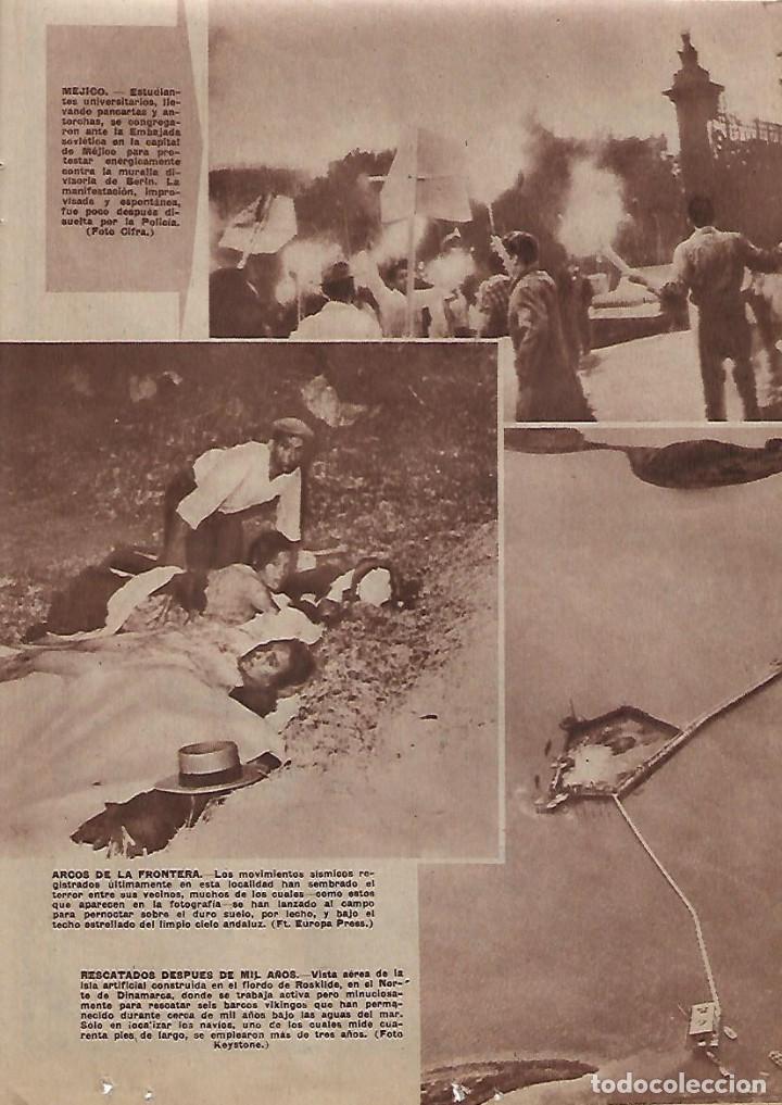 Collecting paper: A&Ntilde;O 1962 RECORTE PRENSA ARCOS DE LA FRONTERA TERREMOTO MOVIMIENTOS SISMICOS DURMIENDO AL RASO