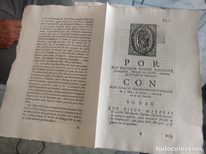 Coleccionismo: Por Balthasar Manuel Marqu&eacute;s Castrillo, Salamanca con Ignacio Geronymo Madrid 1728