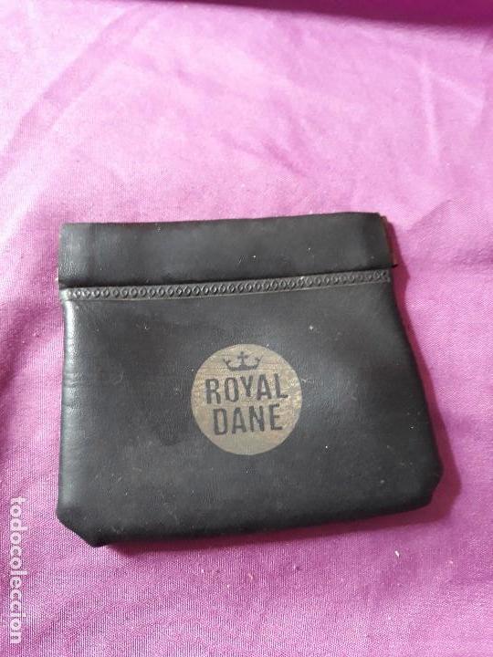 Coleccionismo: Antigua cartera monedero productos c&aacute;rnicos royal dane.usada