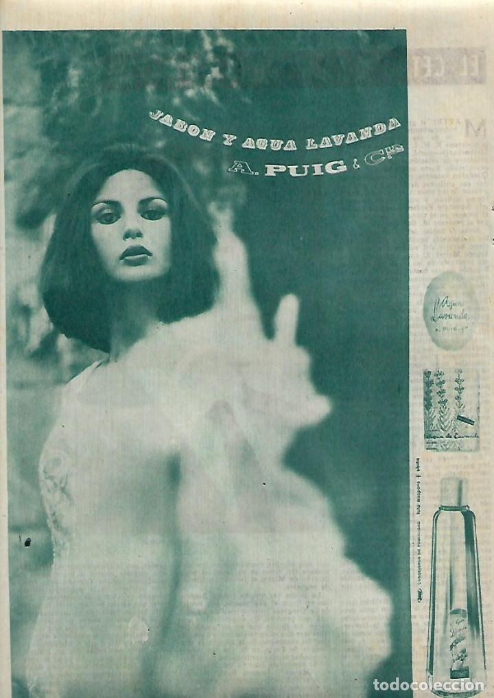 Collezionismo: A&Ntilde;O 1962 RECORTE PRENSA PUBLICIDAD JABON AGUA COLONIA LAVANDA PUIG