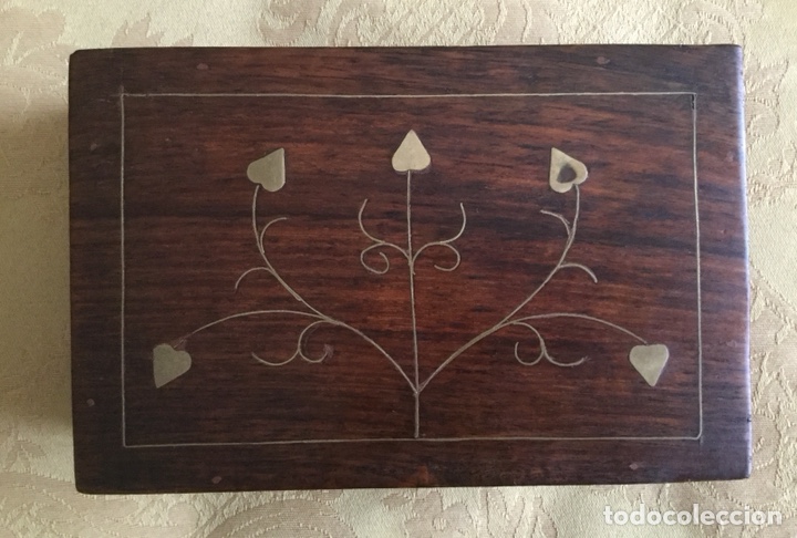 Coleccionismo: CAJA DE MADERA INDIA - Foto 2