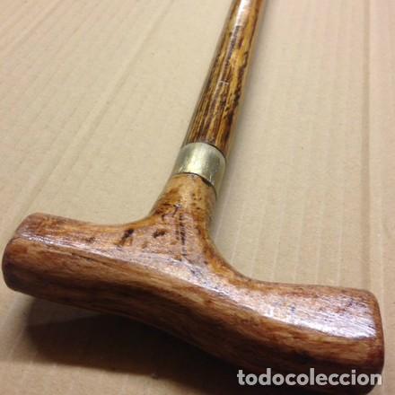 Coleccionismo: Bast&oacute;n de Madera - Foto 3