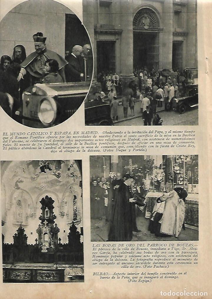 Collezionismo: A&Ntilde;O 1931 RECORTE PRENSA BODAS DE ORO DEL PARROCO DE BOUZAS ALVAREZ GARCIA