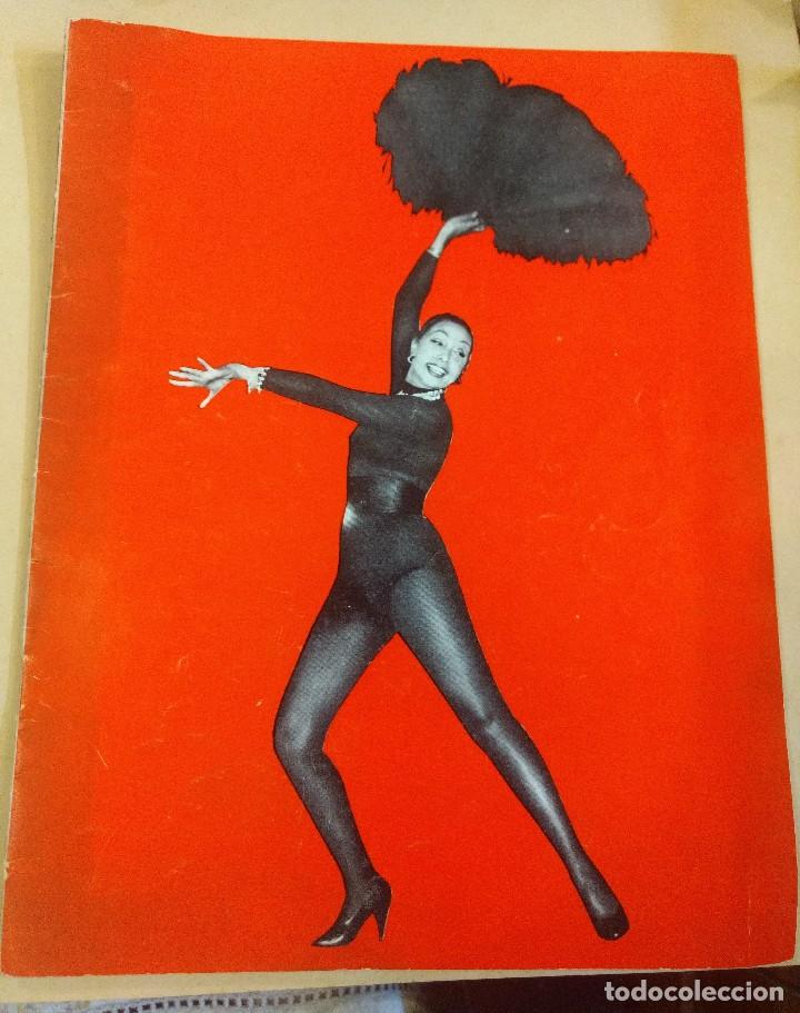 Colecionismo: Programa Josephine Baker dans Paris mes Amours, Harold Nocholas, publicidad, etc